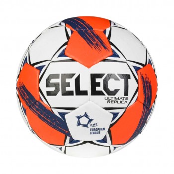 Pi ka ręczna Select Ultimate European League Replic 1 v25 EHF bia o-pomara czowa 13521 1