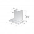 Gorenje WHT66236B Wall-mounted Black 469 m /h