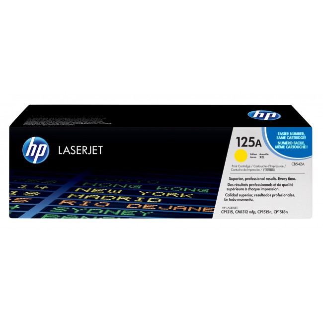 HP 125A Yellow Original LaserJet Toner Cartridge