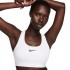 Stanik sportowy Nike Swoosh Medium Support bia y DX6821 100 2XL
