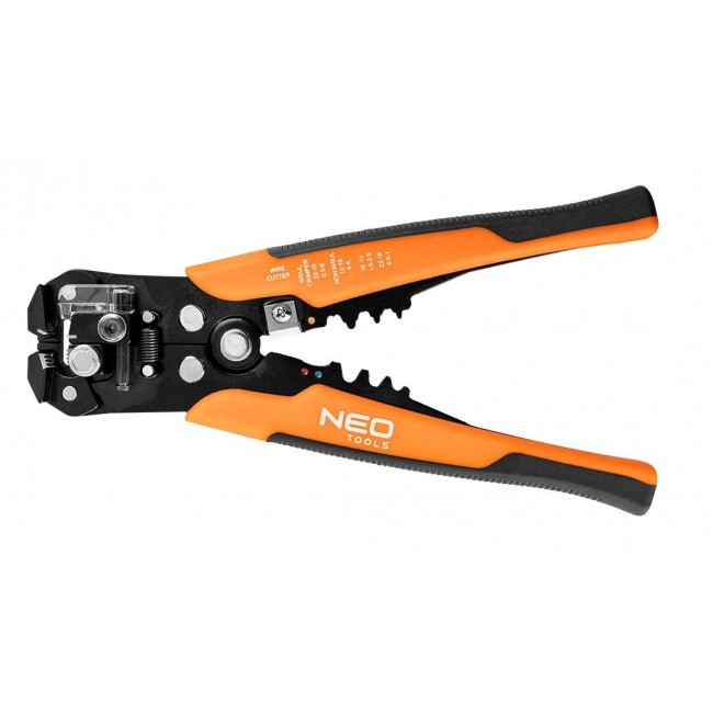 NEO TOOLS automatic wire stripper 205 mm, front type + 230 connectors