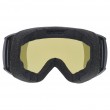 Uvex 5501922130 winter sport goggles Black Unisex Mirror Spherical lens