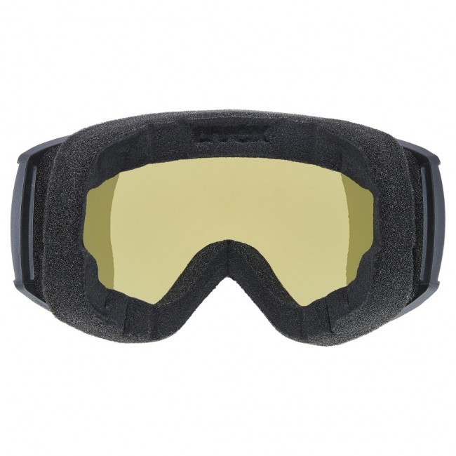 Uvex 5501922130 winter sport goggles Black Unisex Mirror Spherical lens