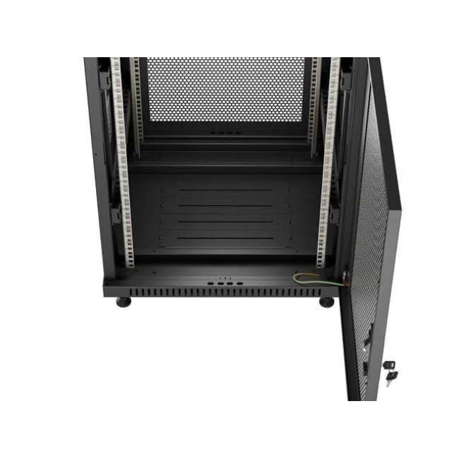 Lanberg FF01-6618-23B rack cabinet 18U Freestanding rack Black Lanberg FF01-6618-23B rack cabinet 18U Freestanding rack Black