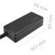 Qoltec 51774 Power adapter for LG monitor 25W | 1.3A | 19V | 6.5 * 4.4 + power cable Qoltec 51774 Power adapter for LG monitor 25W | 1.3A | 19V | 6.5 * 4.4 + power cable