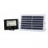 V-TAC 12W Black IP65 Solar LED Projector, Remote Control, Timer VT-25W 6000K 550lm