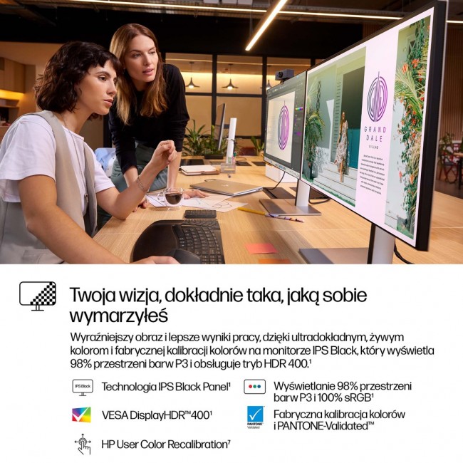HP Series 7 Pro 27 inch QHD Monitor - 727pq HP Series 7 Pro 27 inch QHD Monitor - 727pq