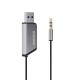 Savio TR-16 Transmitter AUX adapter with hands-free function, Bluetooth 5.3, Google Assistant/Siri Savio TR-16 Transmitter AUX adapter with hands-free function, Bluetooth 5.3, Google Assistant/Siri