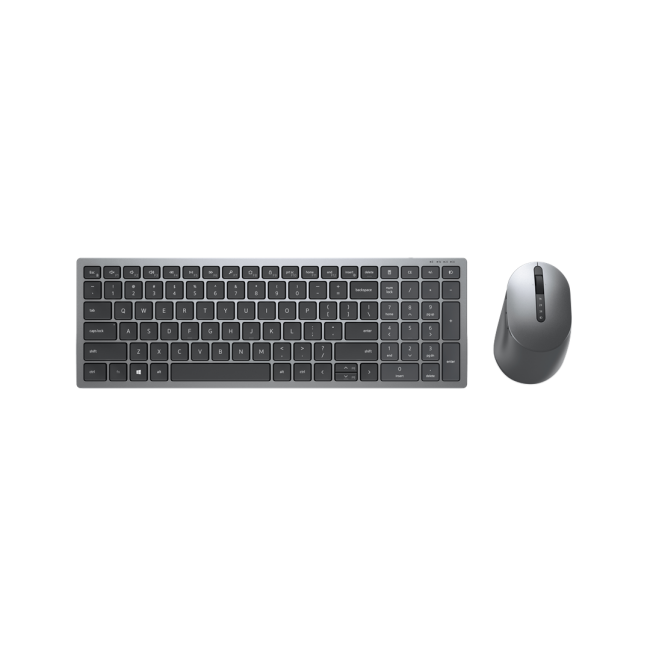 DELL KM7120W keyboard RF Wireless + Bluetooth QWERTY US International Grey, Titanium DELL KM7120W keyboard RF Wireless + Bluetooth QWERTY US International Grey, Titanium