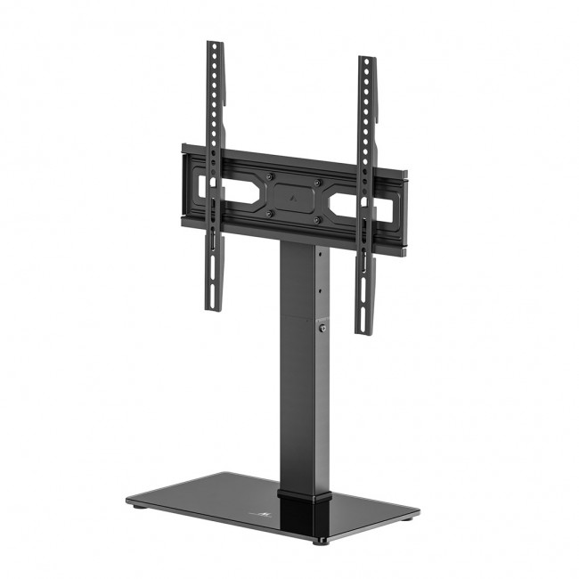 Maclean universal TV stand, for RTV cabinet, stand, max. 40kg, max. VESA 400x400, height and angle adjustment, for 32-65 Maclean universal TV stand, for RTV cabinet, stand, max. 40kg, max. VESA 400x400, height and angle adjustment, for 32-65