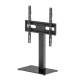 Maclean universal TV stand, for RTV cabinet, stand, max. 40kg, max. VESA 400x400, height and angle adjustment, for 32-65 Maclean universal TV stand, for RTV cabinet, stand, max. 40kg, max. VESA 400x400, height and angle adjustment, for 32-65