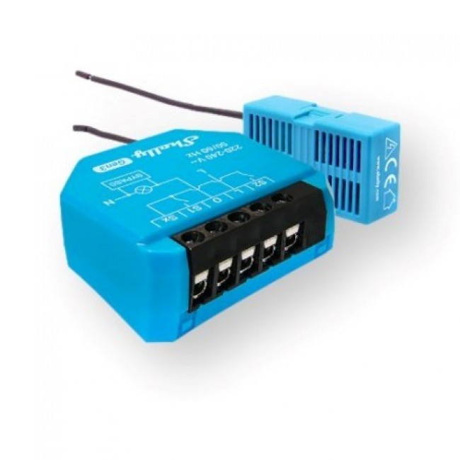 SHELLY 1L Gen3 WiFi relay without neutral wire SHELLY 1L Gen3 WiFi relay without neutral wire