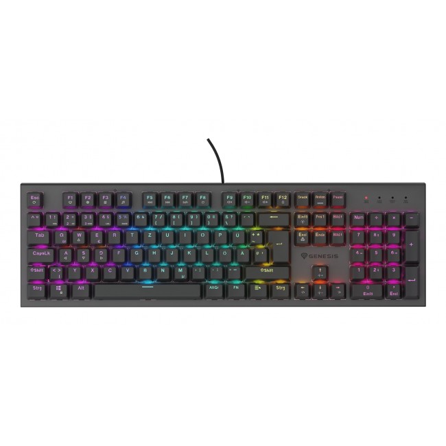 GENESIS NKG-2179 keyboard Gaming USB QWERTZ German Black GENESIS NKG-2179 keyboard Gaming USB QWERTZ German Black