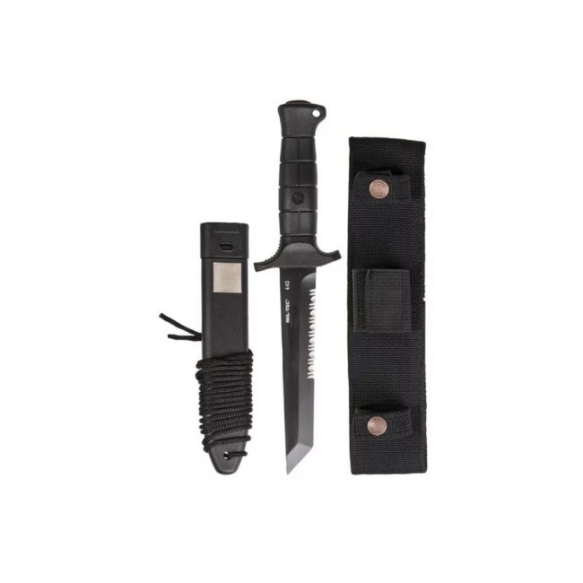 Mil-Tec German Combat Knife Black 2000 steel 440 Mil-Tec German Combat Knife Black 2000 steel 440