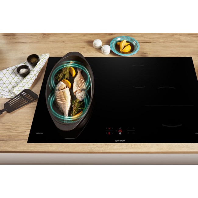 Gorenje GI8421BSC Built-in 80 cm Induction cooktop 4 zone(s) Black
