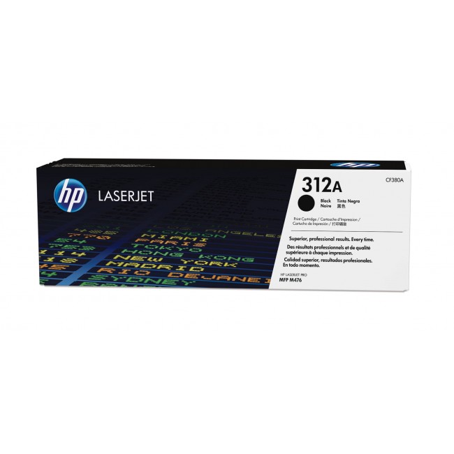 HP 312A Black LaserJet Toner Cartridge HP 312A Black LaserJet Toner Cartridge