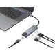Equip 5 in 1 Multifunctional Adapter, 2.5GbE, USB-A x 2, USB-C x 1, USB-C , 100W USB PD