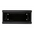 Extralink Rackmount cabinet 4U 600x600 Black wall mounted