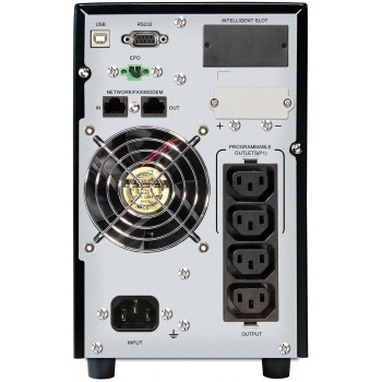 PowerWalker VFI 1500 CG PF1 uninterruptible power supply (UPS) Double-conversion (Online) 1.5 kVA 1500 W 4 AC outlet(s) PowerWalker VFI 1500 CG PF1 uninterruptible power supply (UPS) Double-conversion (Online) 1.5 kVA 1500 W 4 AC outlet(s)
