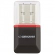 Esperanza EA134K card reader Black,Silver,Transparent USB 2.0 Esperanza EA134K card reader Black,Silver,Transparent USB 2.0