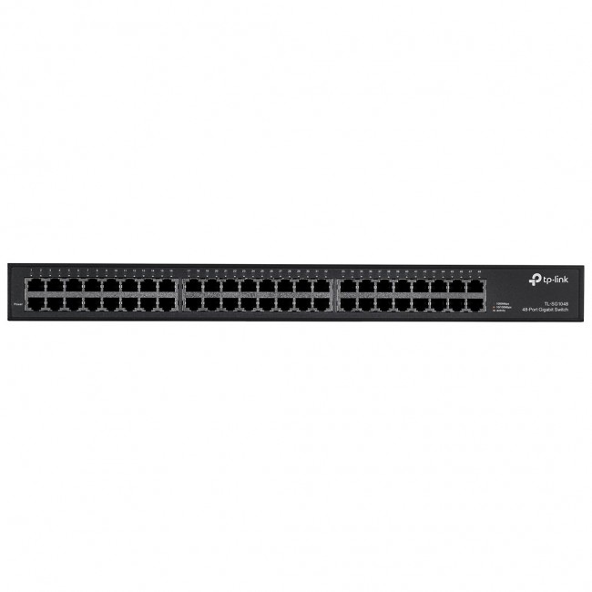 TP-Link TL-SG1048 Unmanaged Gigabit Ethernet (10/100/1000) 1U Black