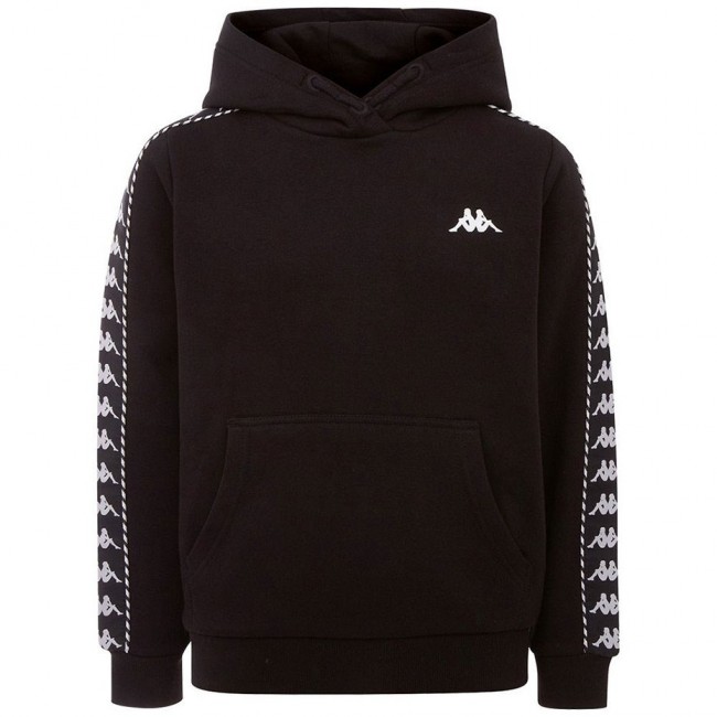 Kappa Igon Sweatshirt Black 309043J 19-4006 146/152cm Kappa Igon Sweatshirt Black 309043J 19-4006 146/152cm