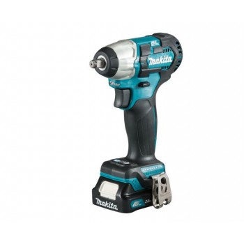 Makita. Impact Wrench 12V TW160DSAE with 160Nm torque and 3/8 inch drive