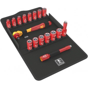 Wera 8100 SB VDE 1 Socket set 17 pc(s)