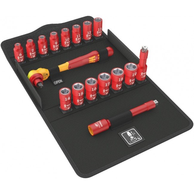 Wera 8100 SB VDE 1 Socket set 17 pc(s) Wera 8100 SB VDE 1 Socket set 17 pc(s)