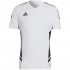 adidas Condivo 22 Jersey V-neck T-Shirt white and black HA6290 S