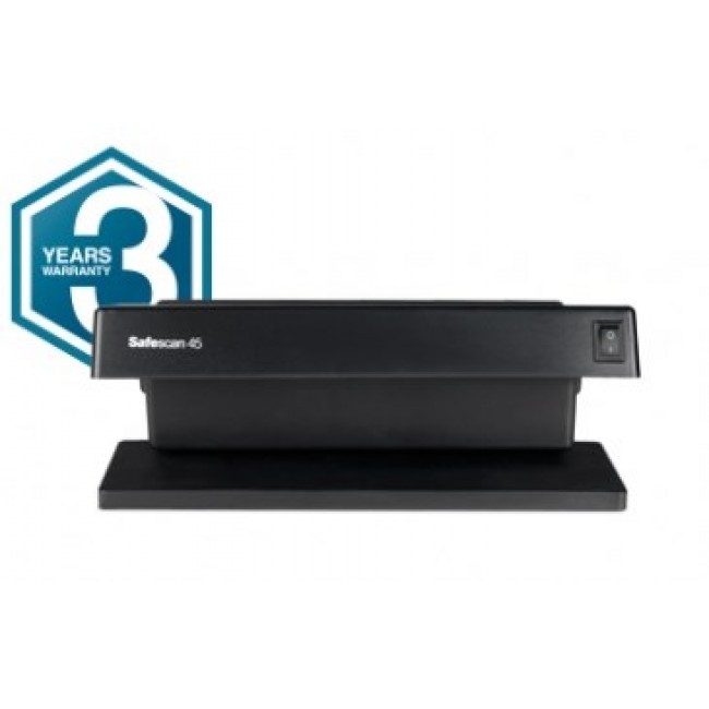 Safescan SAF45 counterfeit bill detector Black Safescan SAF45 counterfeit bill detector Black