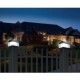 GreenBlue GB128 LED Fence Post Solar Lamp 100*100 with Dusk Sensor