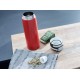 Leifheit 03273 travel mug 600 ml Black, Red Stainless steel