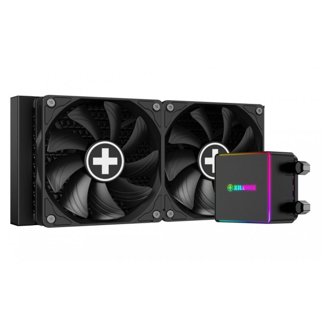 Xilence LiQuRizer RGB XC982 Processor Liquid cooling kit 12 cm Black