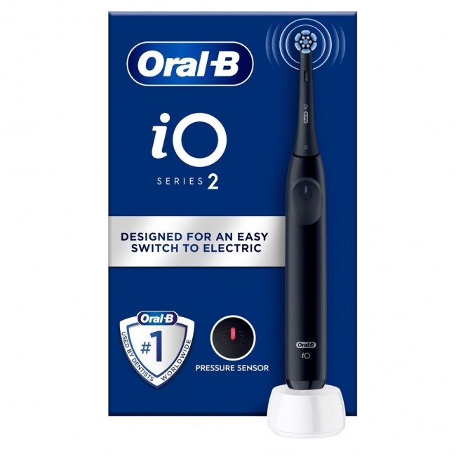 Electric toothbrush Oral-B iO2, sensor, black Electric toothbrush Oral-B iO2, sensor, black