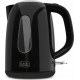 Black & Decker BXKE2203E electric kettle 1.7 L 2200 W Black