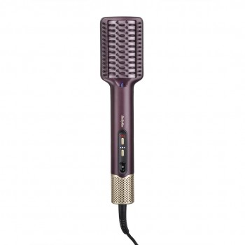 BaByliss Air Power AS6400E hair styling tool Straightening brush Airflow Maroon 900 W 2.5 m