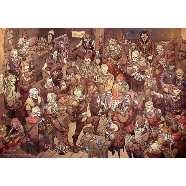 Puzzle Good Loot Gaming - The Witcher: Birthday 1000 pc(s)