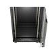 Lanberg FF01-6624-12BL rack cabinet 24U Freestanding rack Black