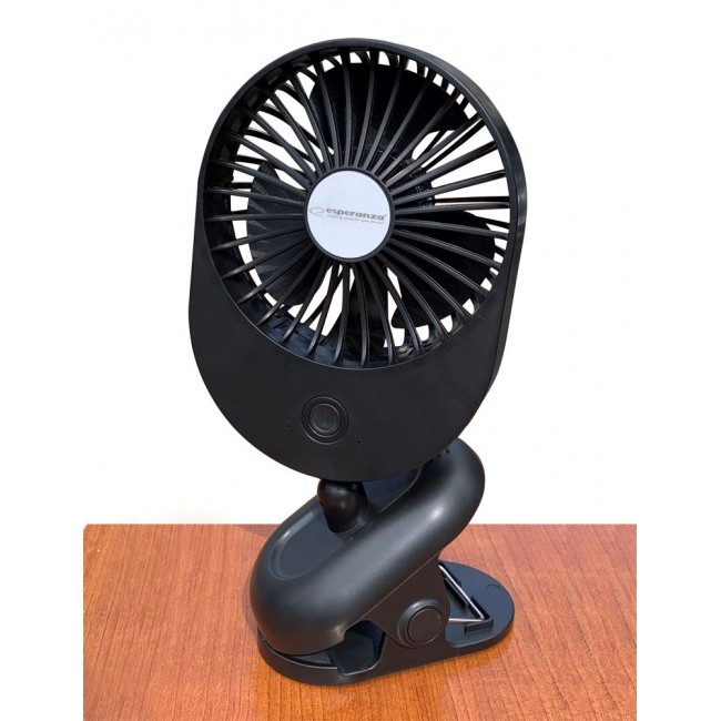Esperanza EHF103K, Compact USB Fan, BLACK