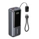 Gembird PB10-PD20-LCD-02 Compact fast charging power bank with LCD display, 20W, 10000 mAh, spacegrey