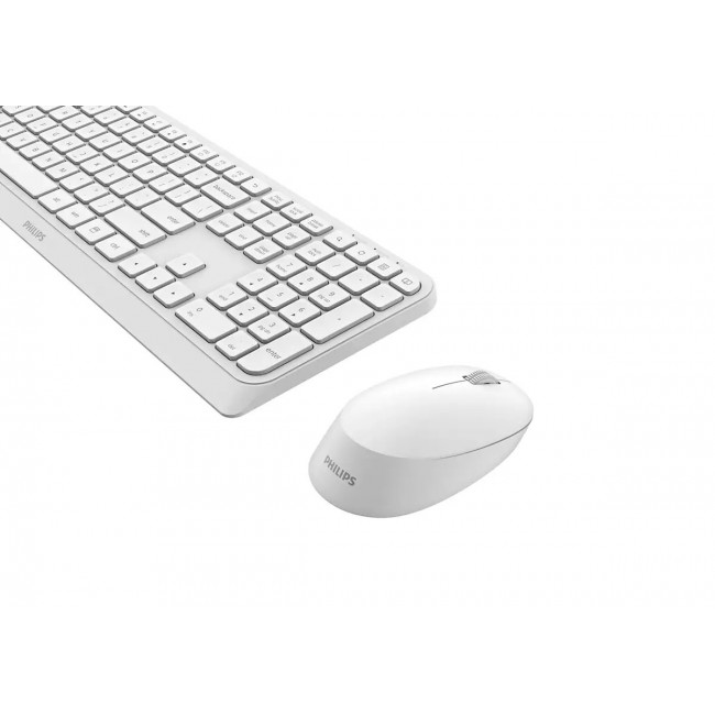 Philips 3000 series SPT6307W/00 keyboard Mouse included Universal RF Wireless QWERTY English White
