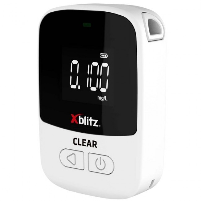 XBLITZ CLEAR Electrochemical breathalyzer