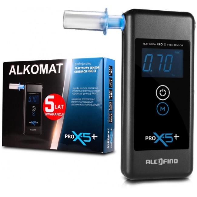 Breathalyzer Pro x-5+ 5 yr warranty