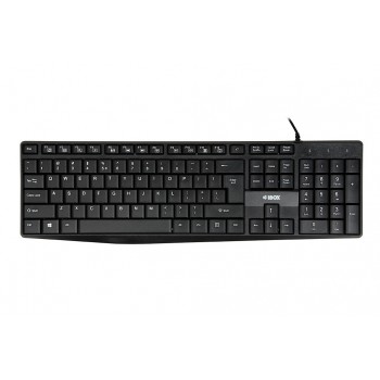 iBox IKC2010B keyboard Home USB QWERTY English Black