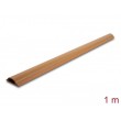 DeLOCK Cable Duct self-adhesive 50 x 13 mm - length 1 m wood look