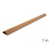 DeLOCK Cable Duct self-adhesive 50 x 13 mm - length 1 m wood look
