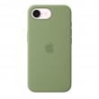 Apple iPhone 17e Silicone Case with MagSafe Light Moss