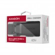 AXAGON ACU-DPQ65 Charger, 2x USB-C, 1x USB-A, PD3.0/QC4+/PPS, 65W - black