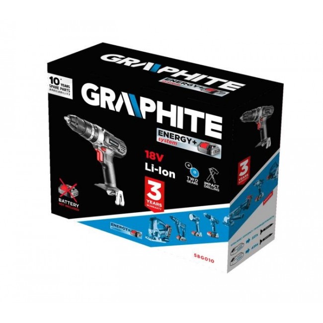 Graphite 58G010 drill 1250 RPM Keyless